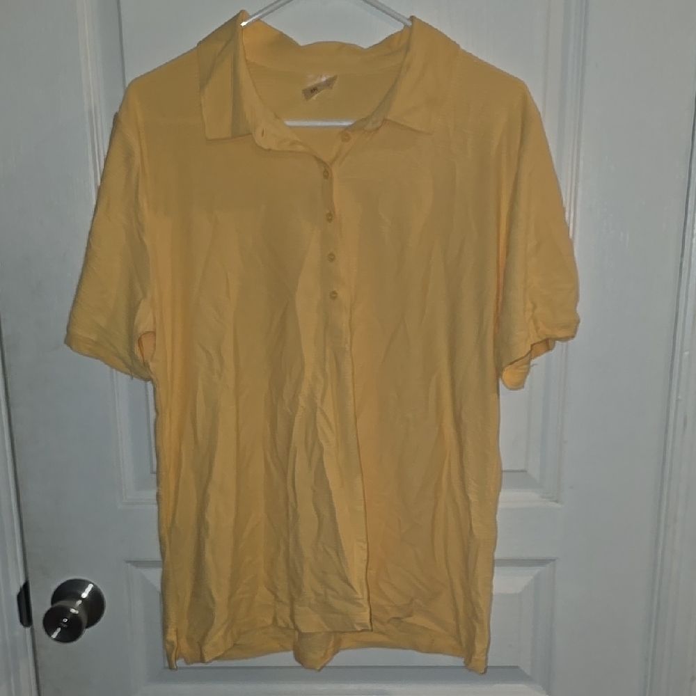 Calia by Carrie Underwood Women's XXL Short Sleeve Shirt